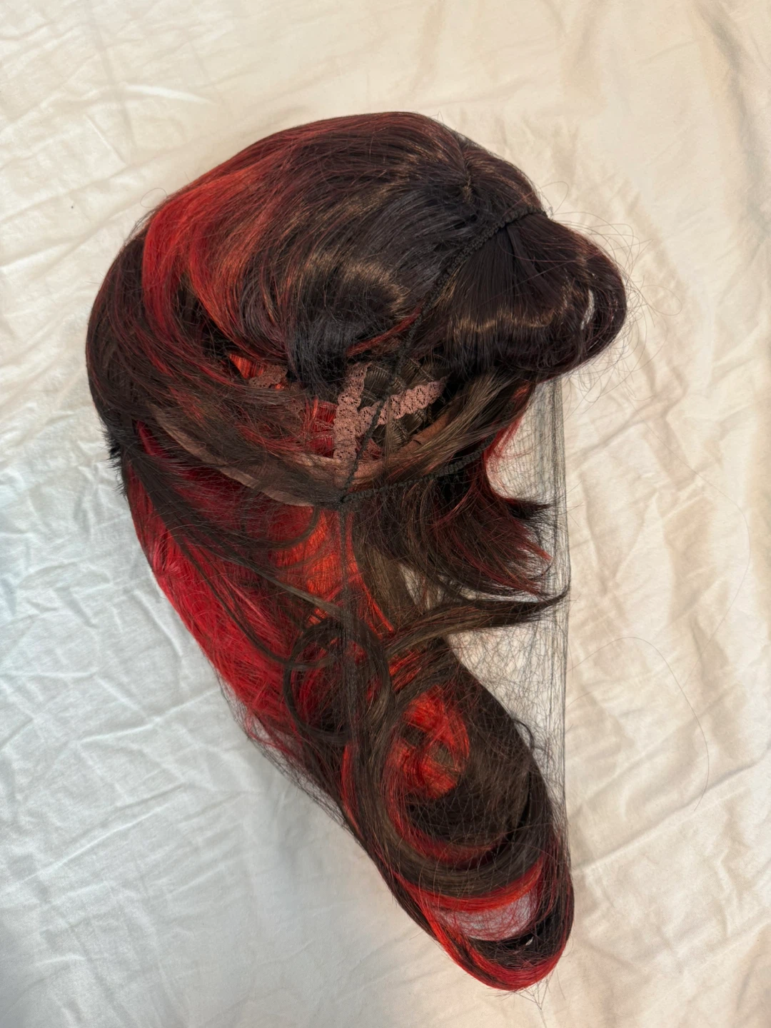 Red/pink wig - photo 3