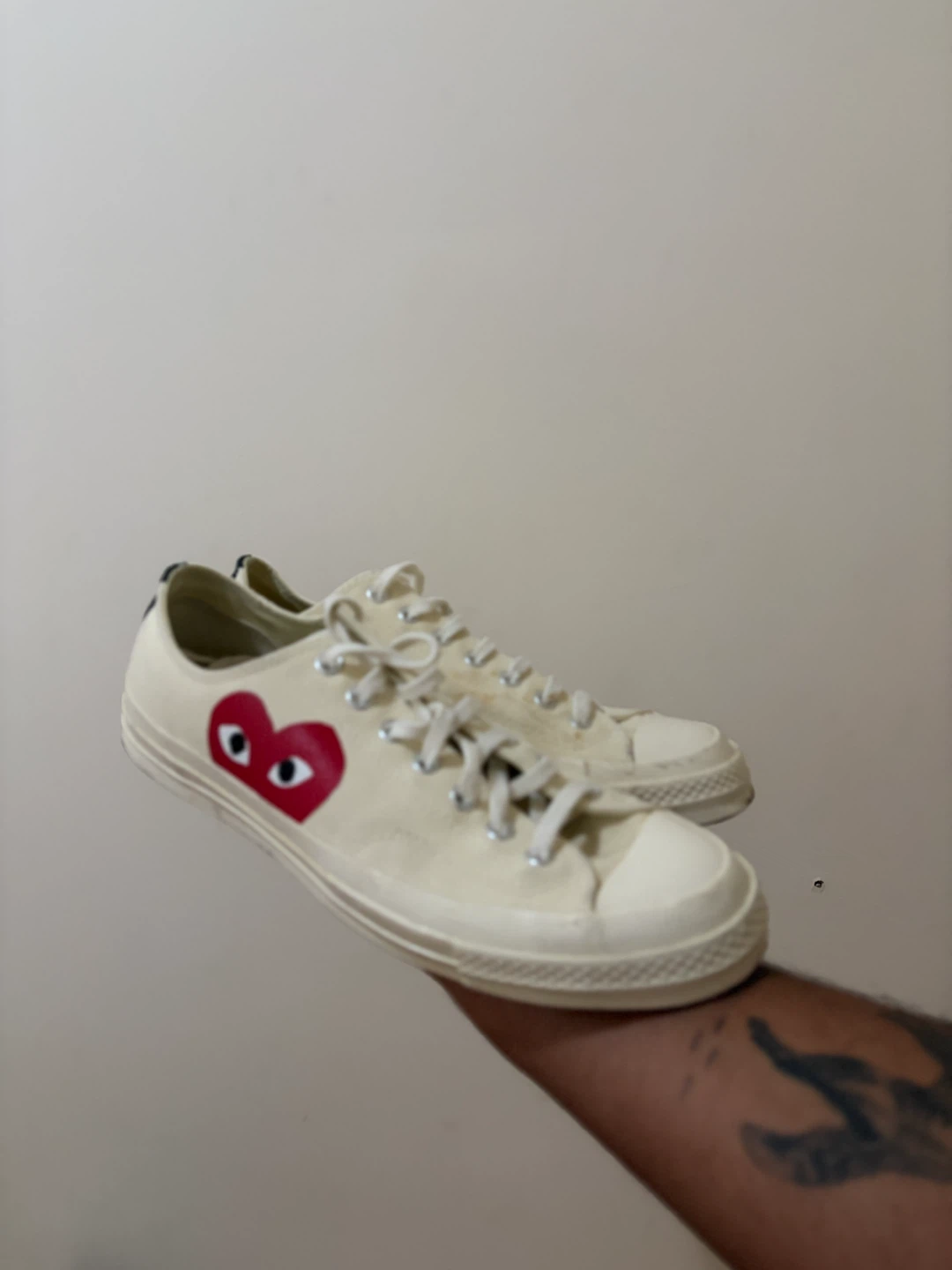 Comme des Garçons Converse Low Top Sneakers