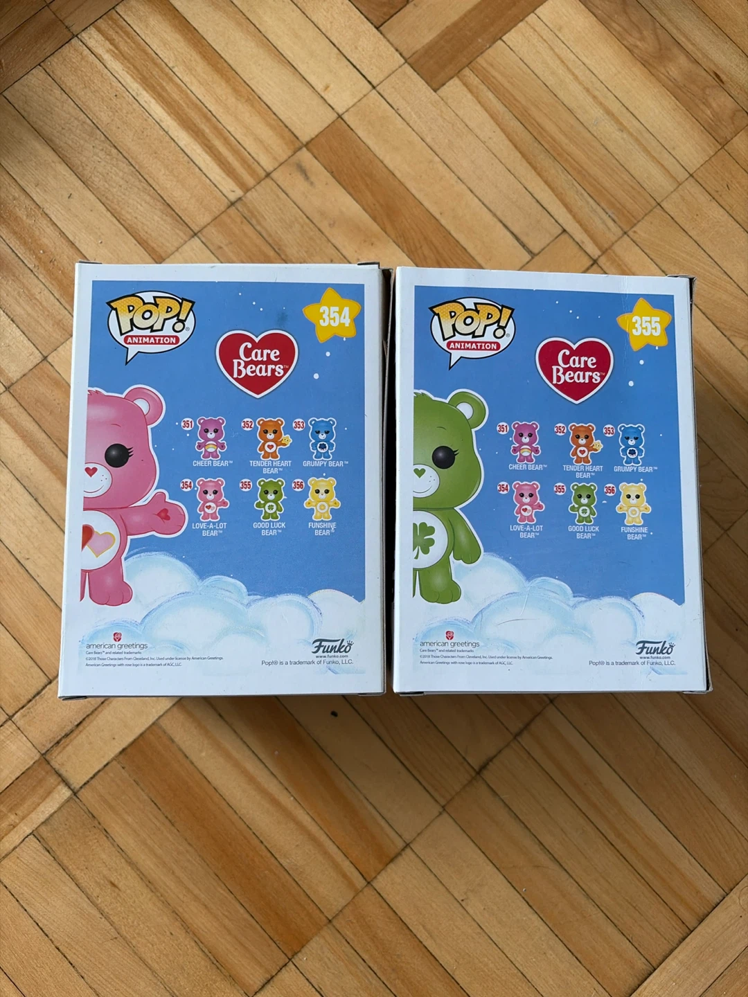 Funko Pop Care Bears Love-A-Lot and Good Luck Bear - photo 2