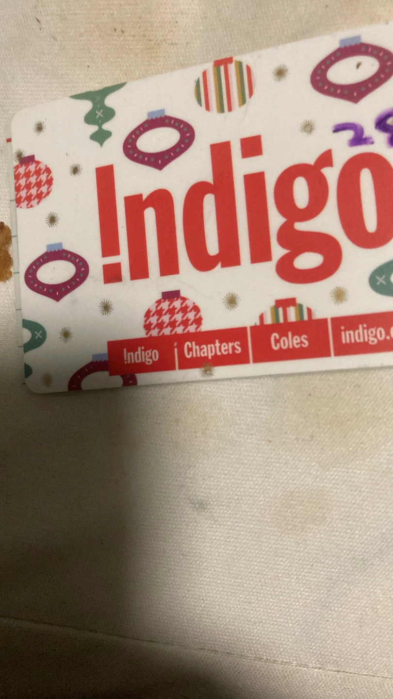 Indigo $60 Gift Card