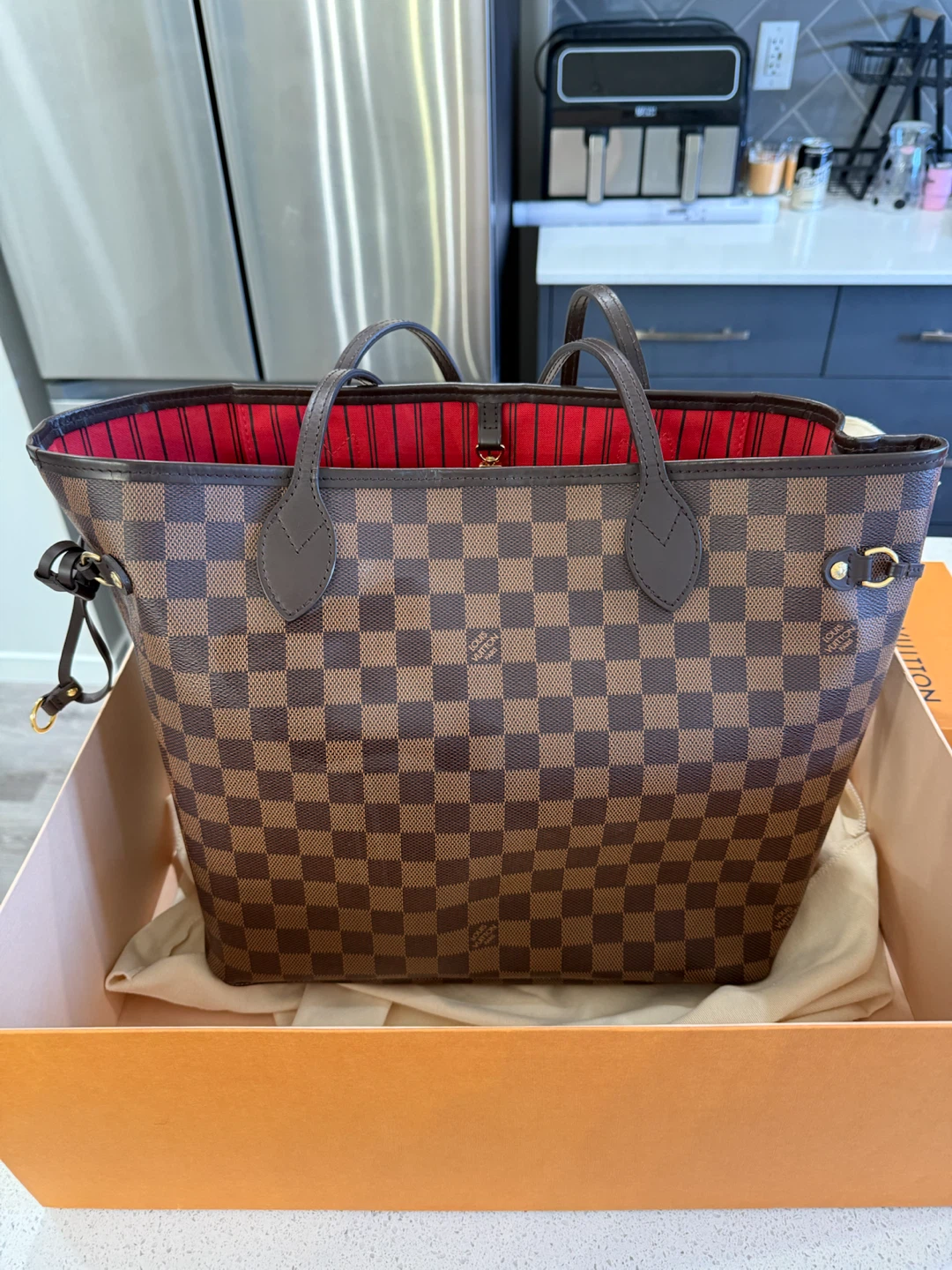 Louis Vuitton Neverfull PM Damier Ebene - photo 2