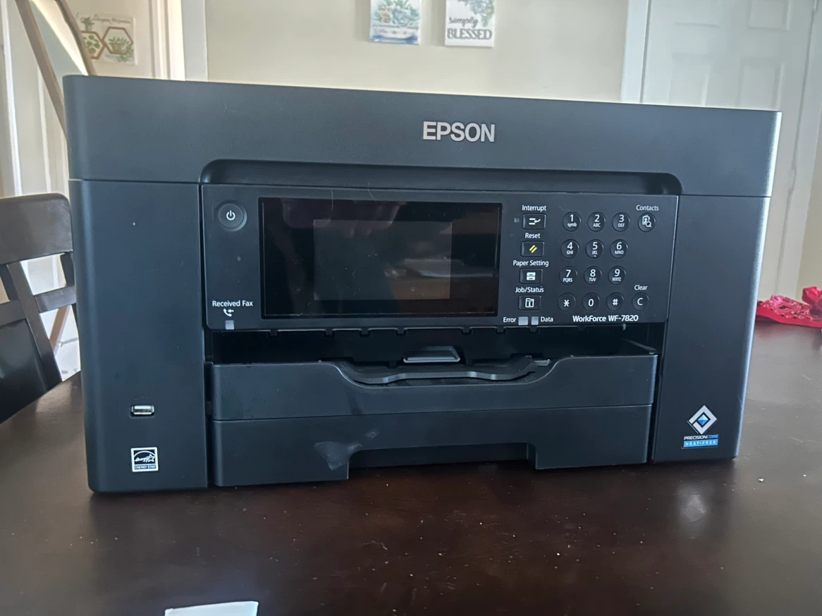 Epson WorkForce WF-7820 Printer - photo 2