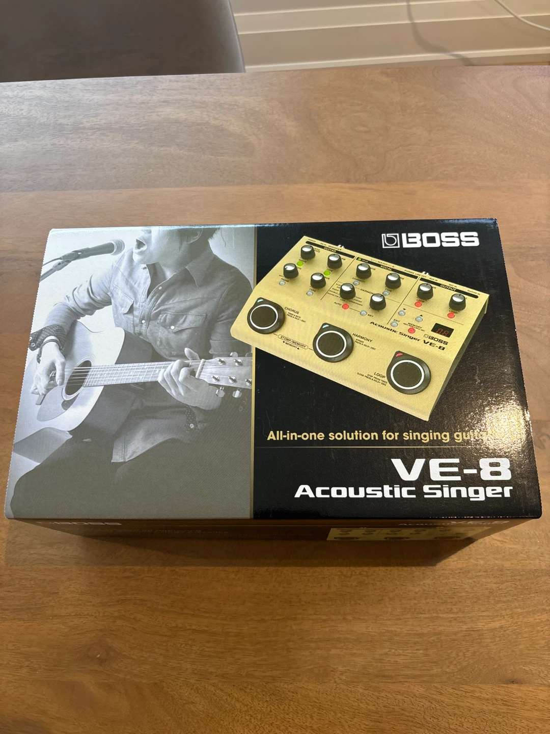 Boss VE-8 Acoustic Singer Pedal