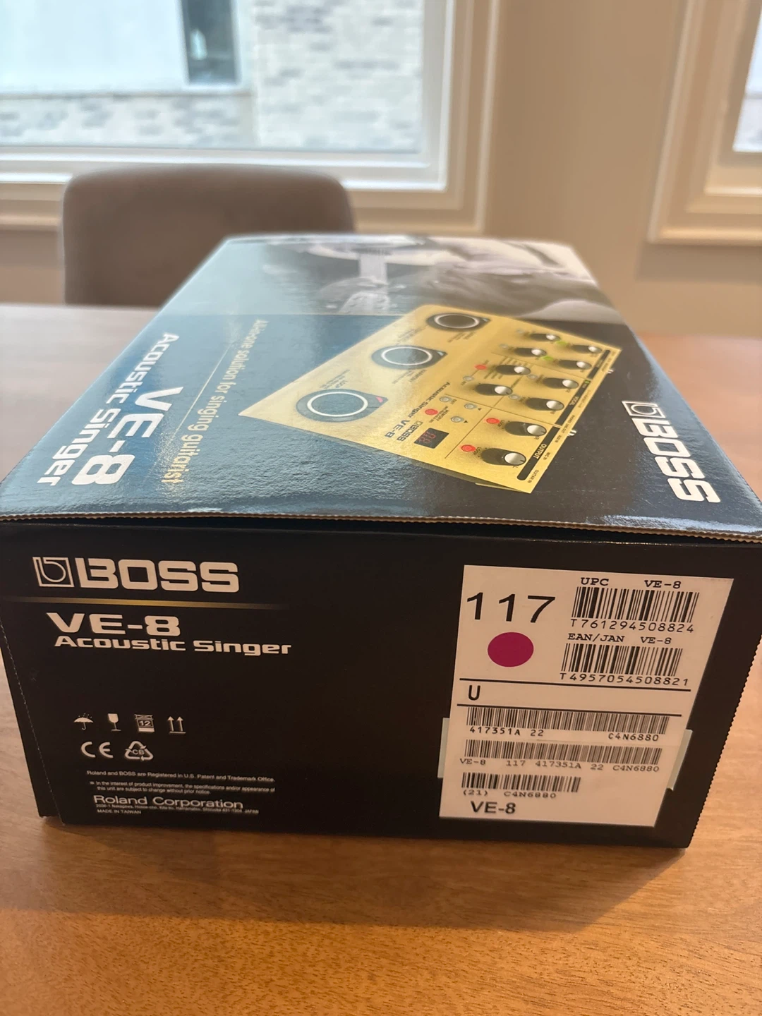 Boss VE-8 Acoustic Singer Pedal - photo 3