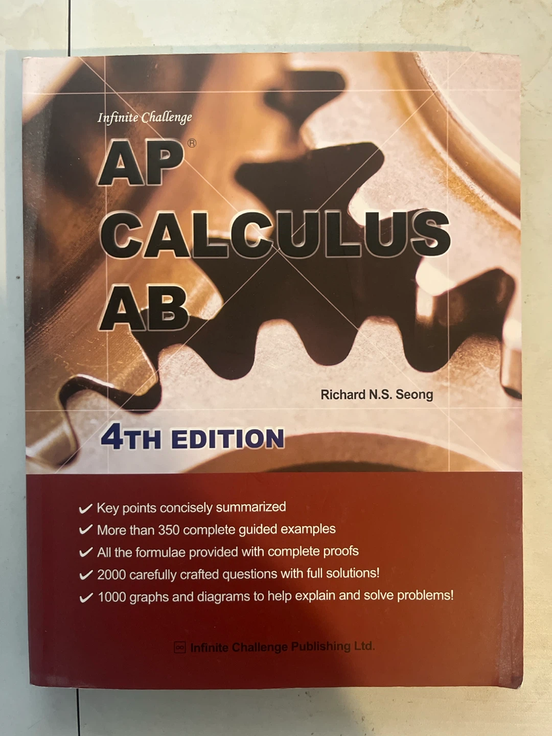 AP Calculus AB 4th Edition by Richard N.S. Seong