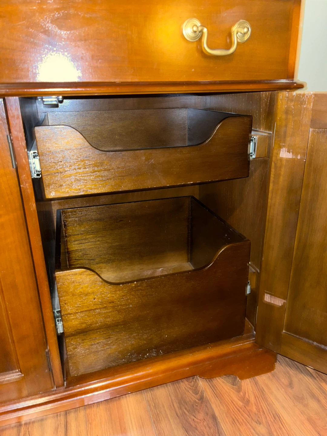 Solid Wood Sideboard Buffet Cabinet - photo 5