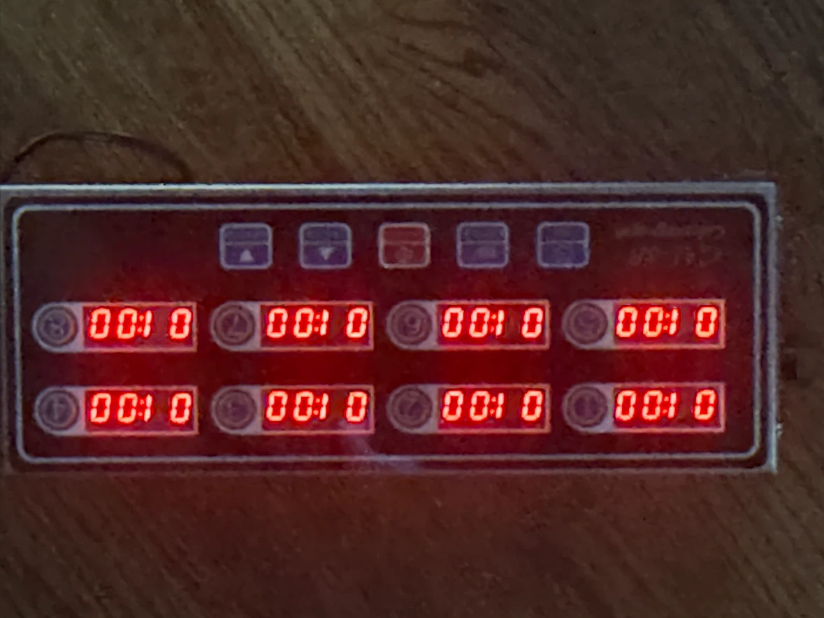 CAL-8B 8-Channel Kitchen Timer