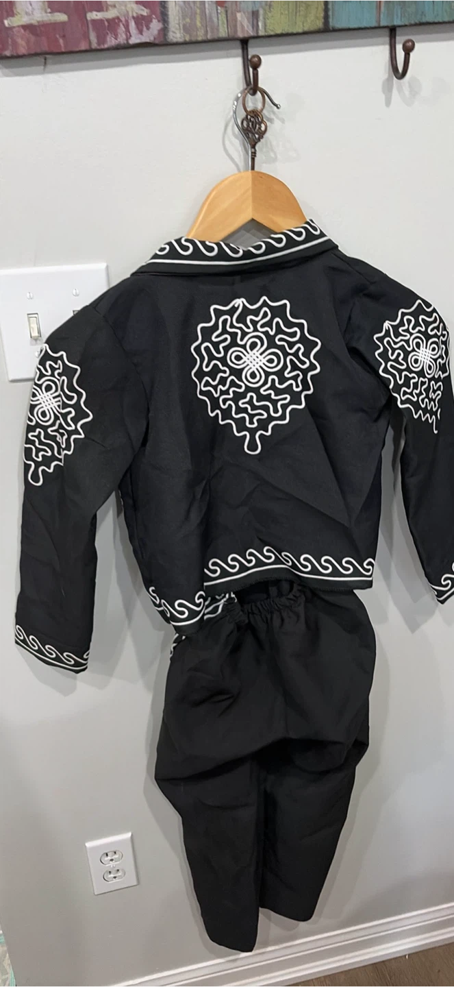 Source Kids Mariachi Costume Size 8-10 - photo 4
