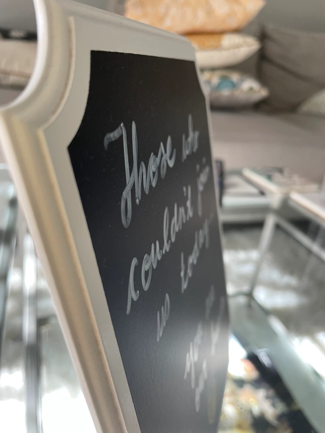 Memorial Sign Decorative Chalkboard - photo 4