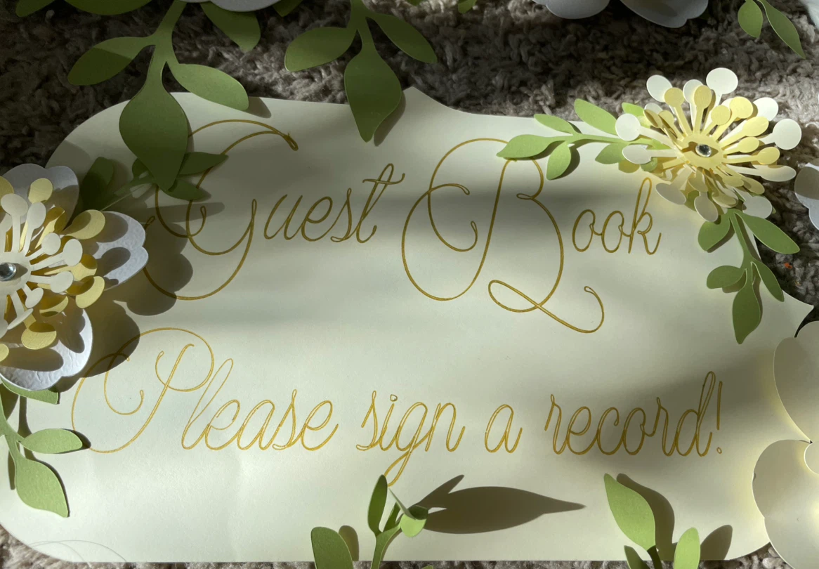 Floral Wedding Table Numbers and Signs Set - photo 4