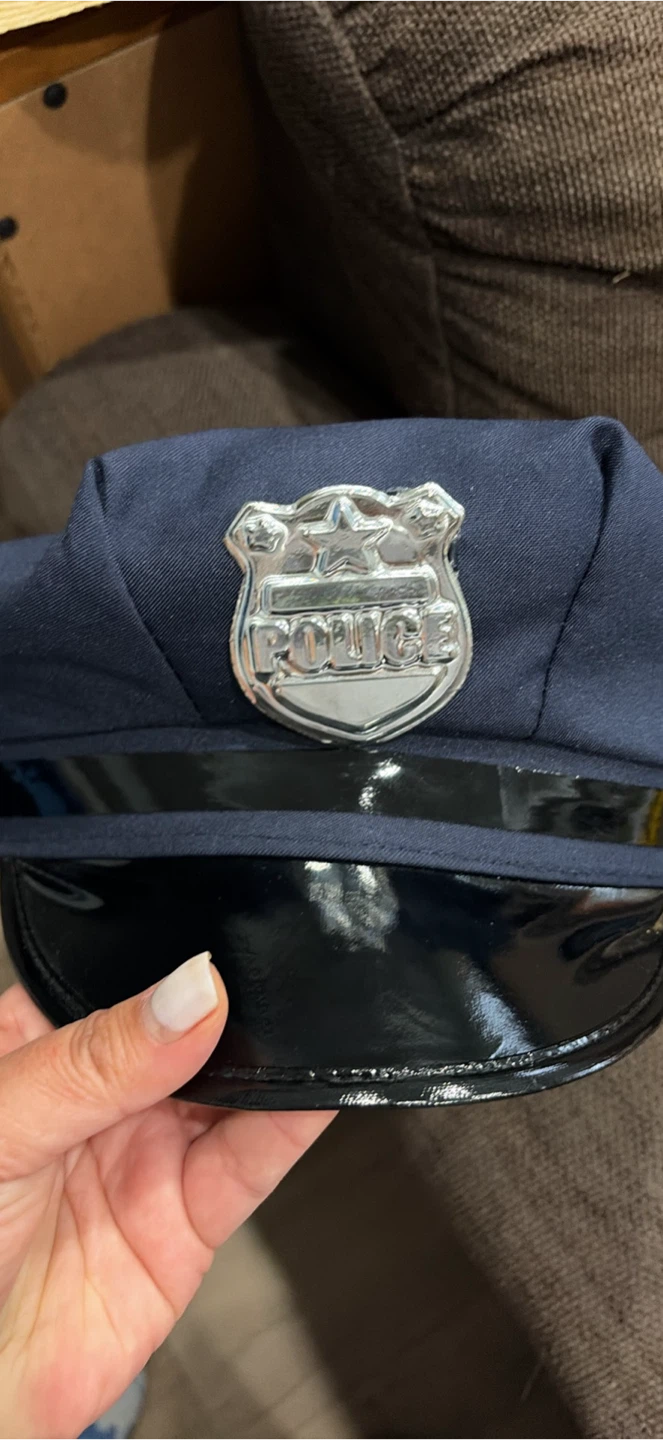 Kids Muscle Police Costume with Hat - photo 4