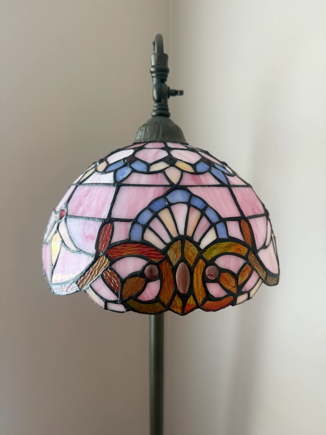 Stained Glass Style Floor Lamp - photo 2