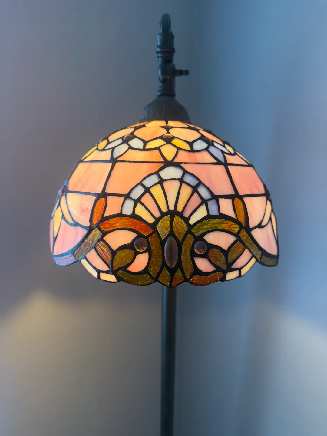 Stained Glass Style Floor Lamp - photo 3