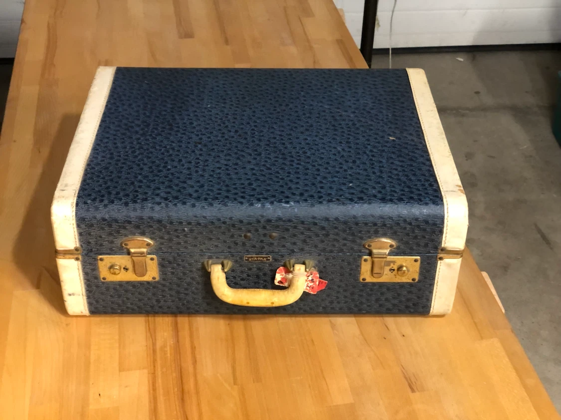 Vintage Suitcase made in Toronto
