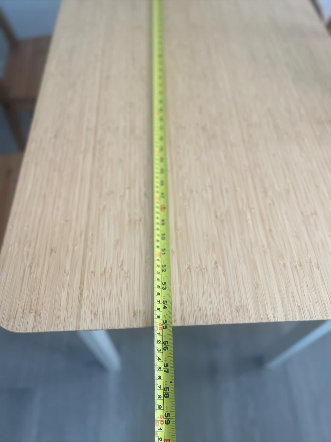 Delivery Available IKEA bamboo dining table with four chairs - photo 4