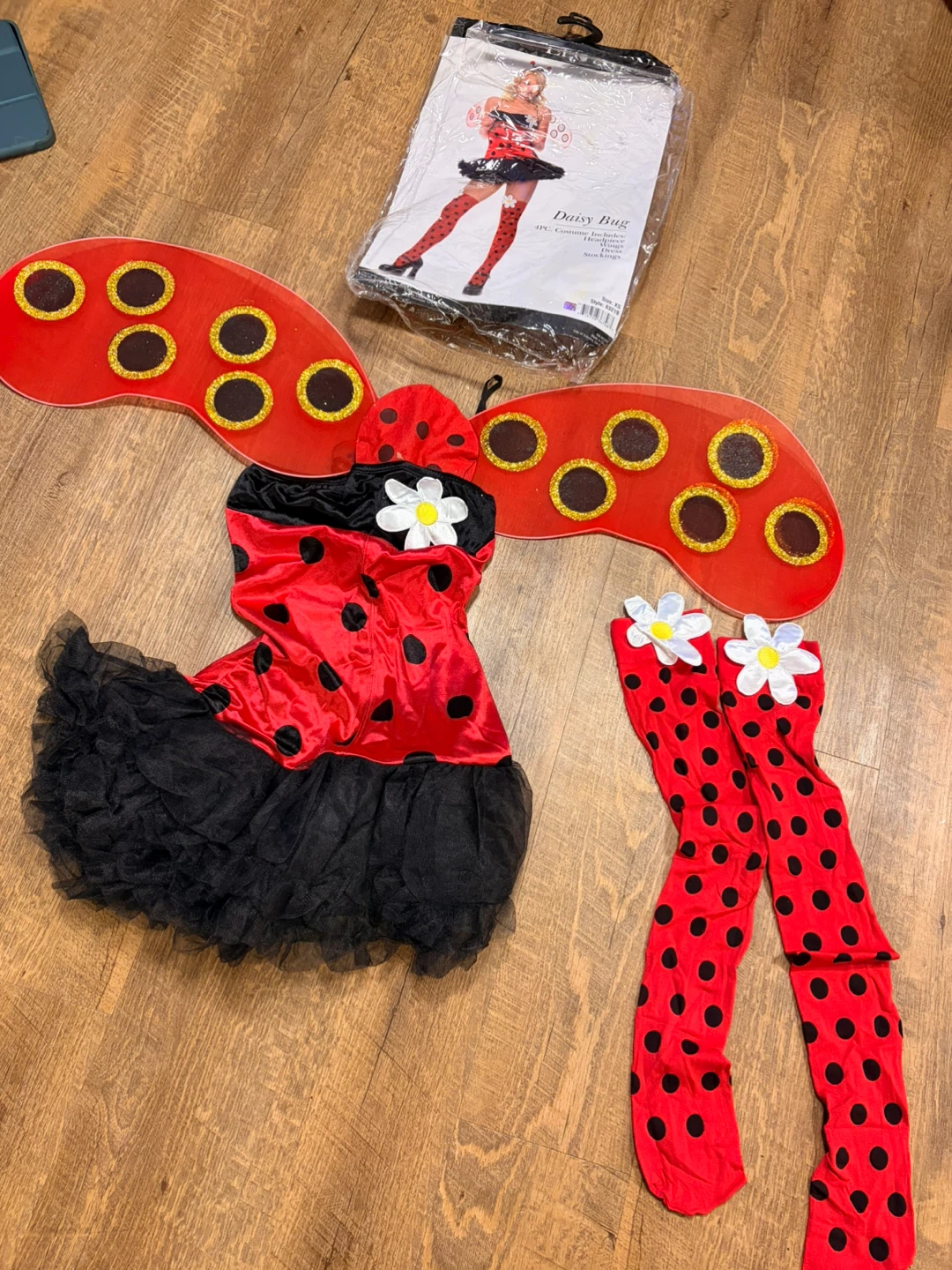 Leg Avenue Daisy Bug Ladybug Costume Size XS - photo 4