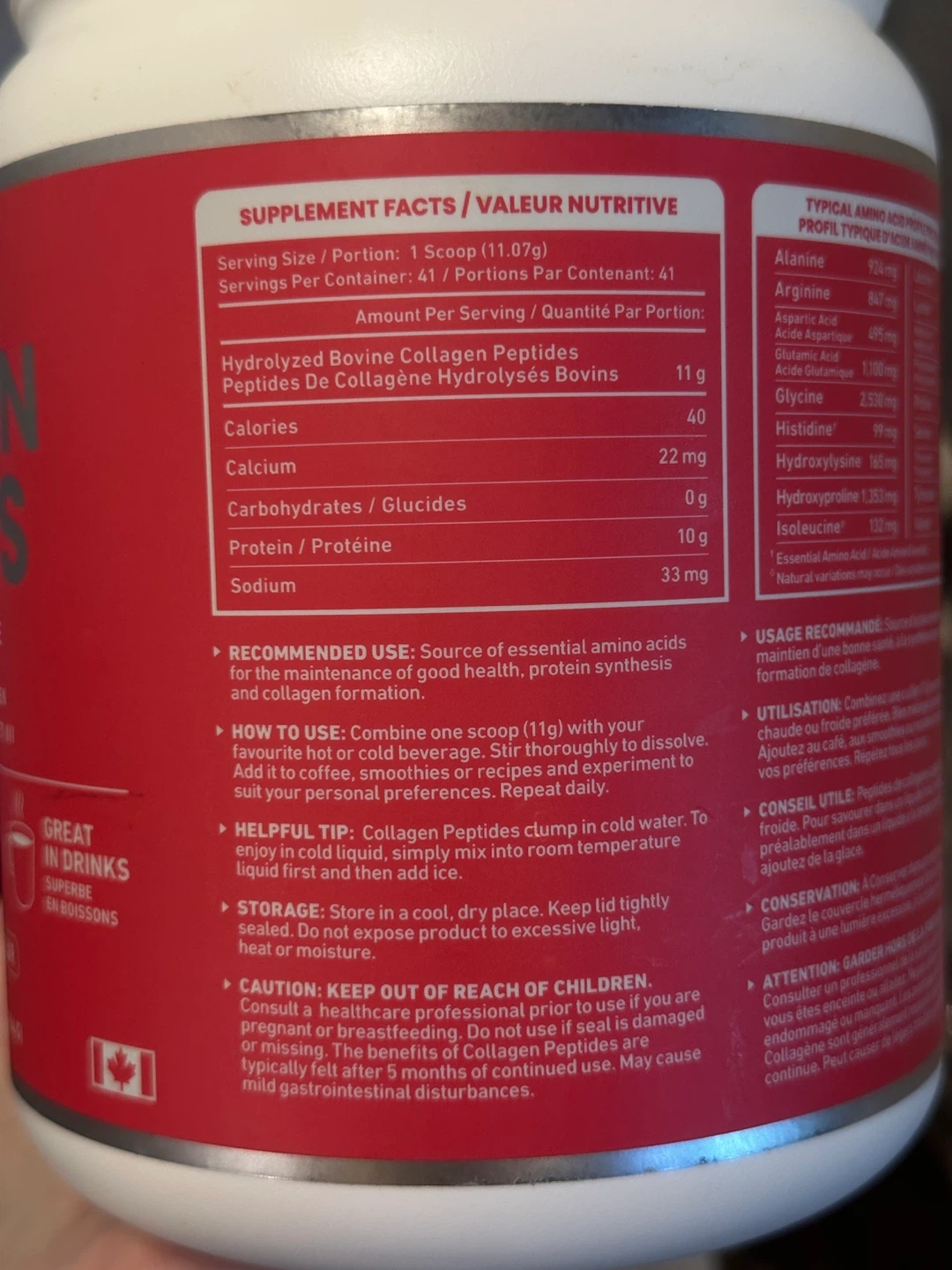 Senzu Collagen Peptides Powder 454g - photo 4