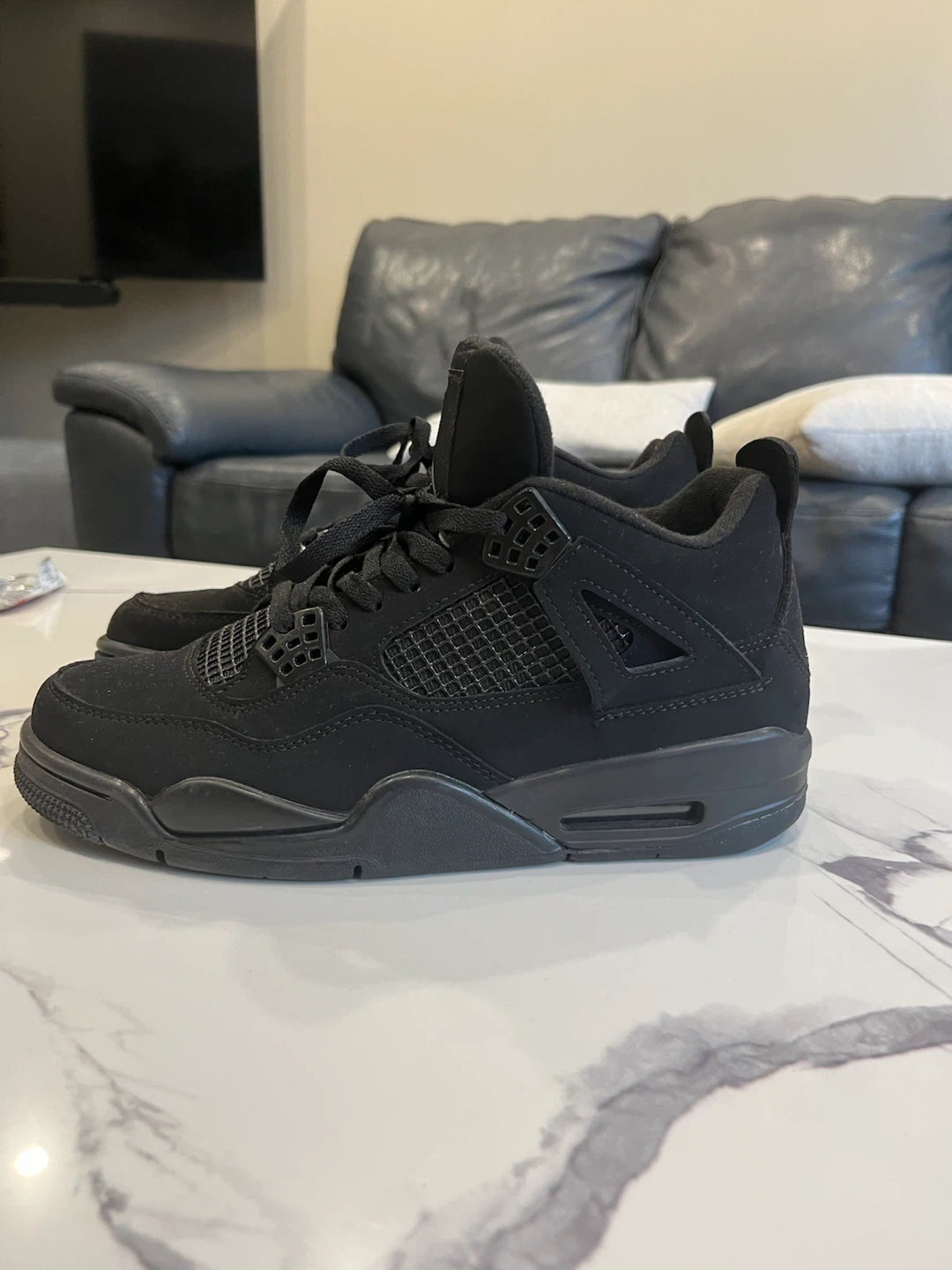 Jordan 4 Retro Black Cat Size 9.5 - photo 2