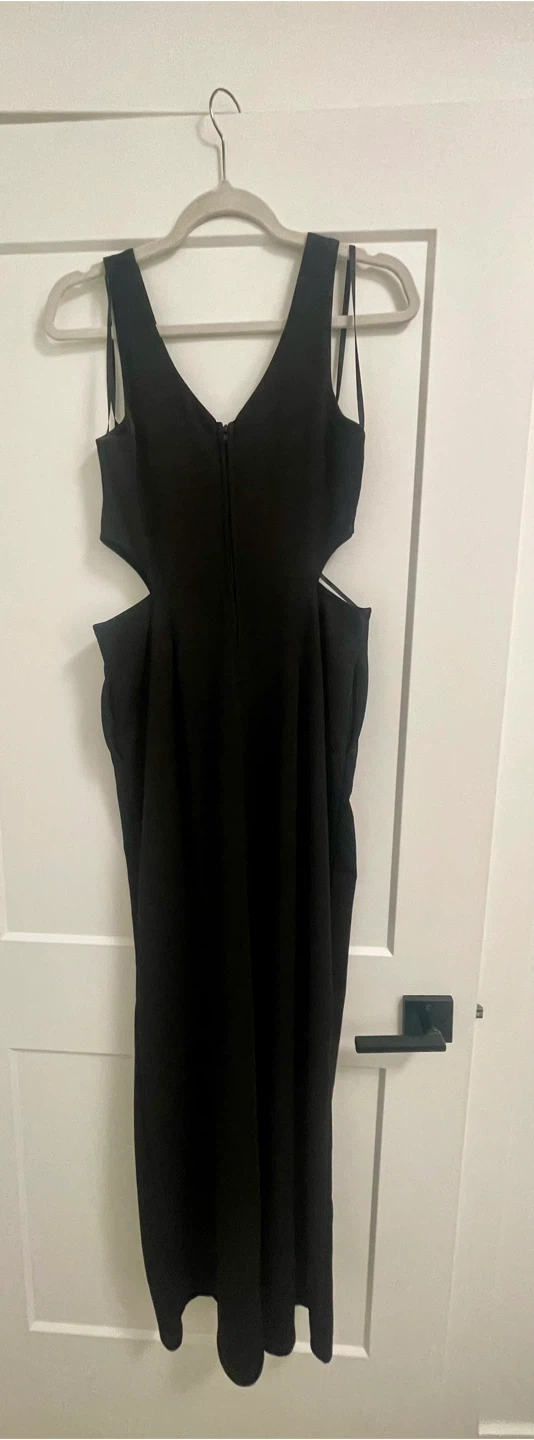 Black Cut-Out Wide Leg Jumpsuit - photo 4