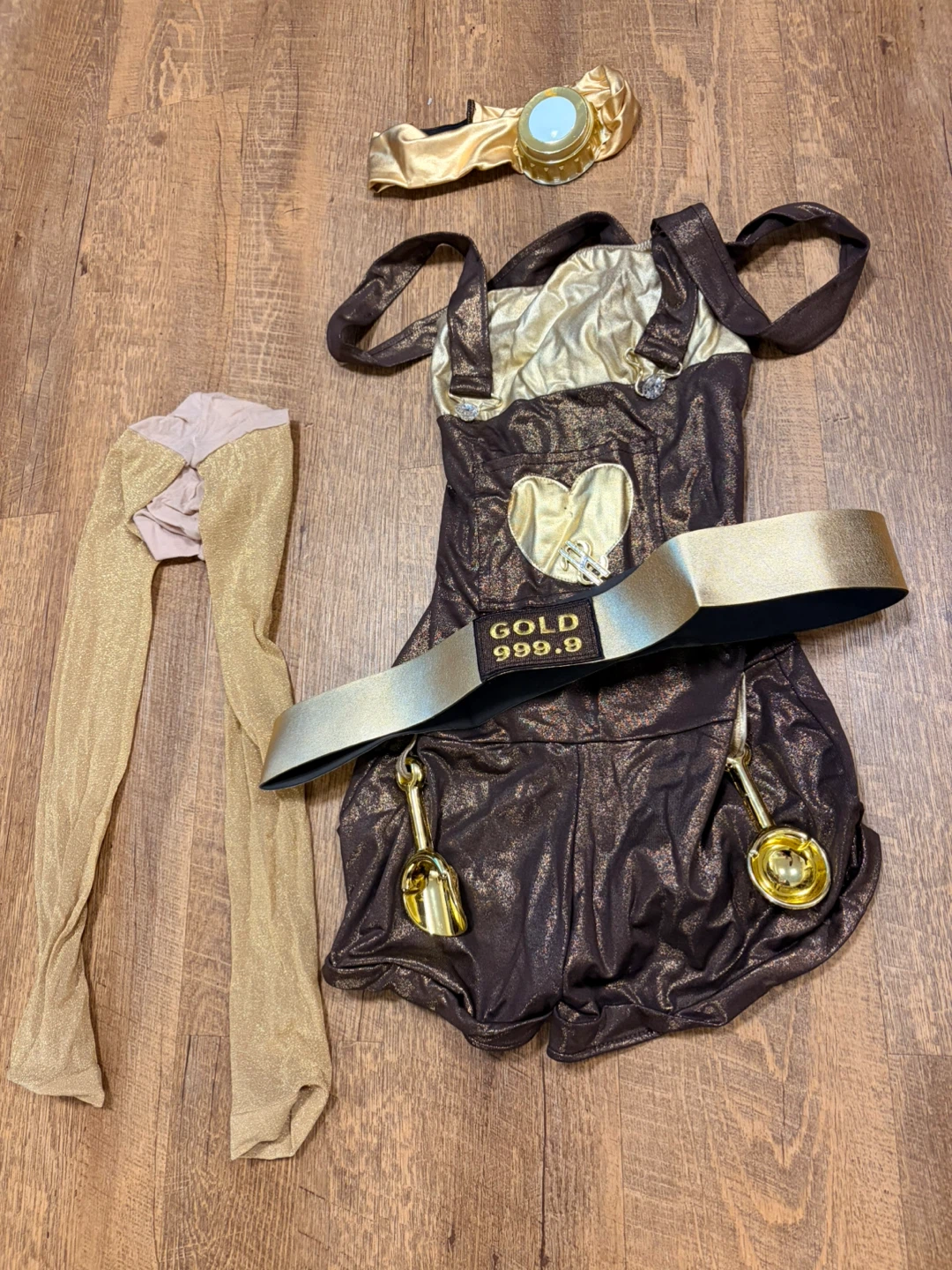 Leg Avenue Sexy Gold Digger Costume Size S - photo 3