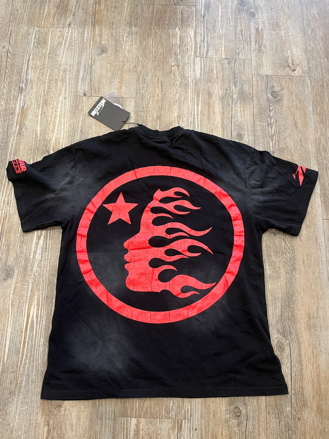 Hellstar Graphic T-Shirt - Black, Size Small - photo 4