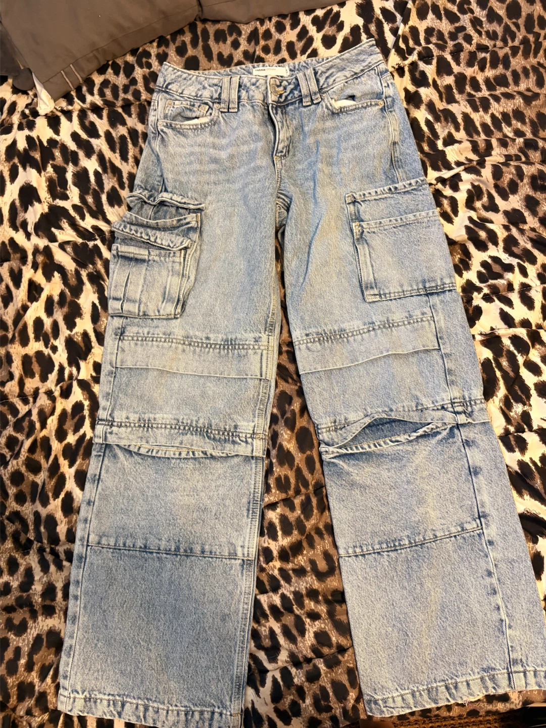 garage cargo jeans