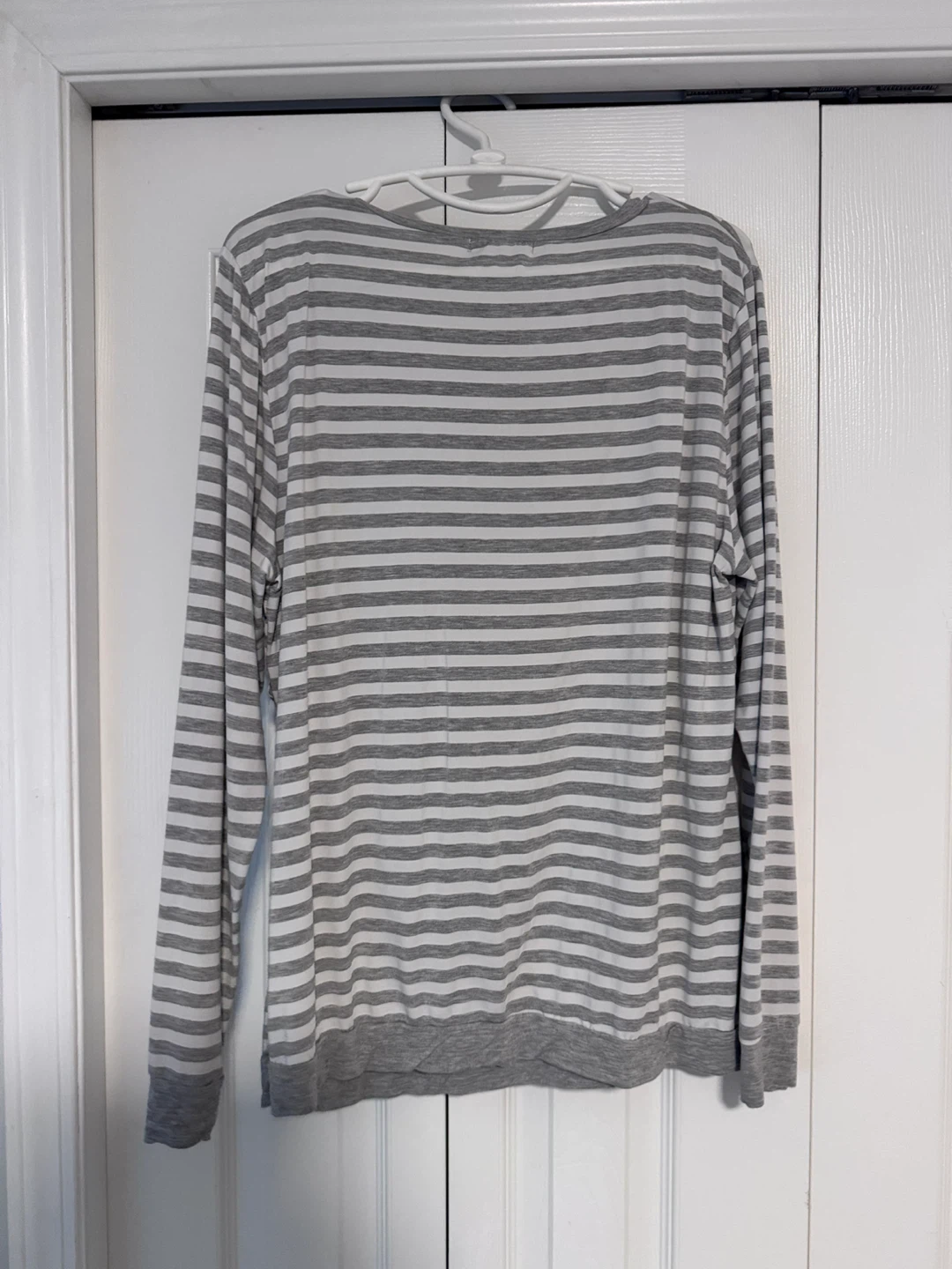 Ekouaer XL Striped Long Sleeve Nursing Top - photo 5