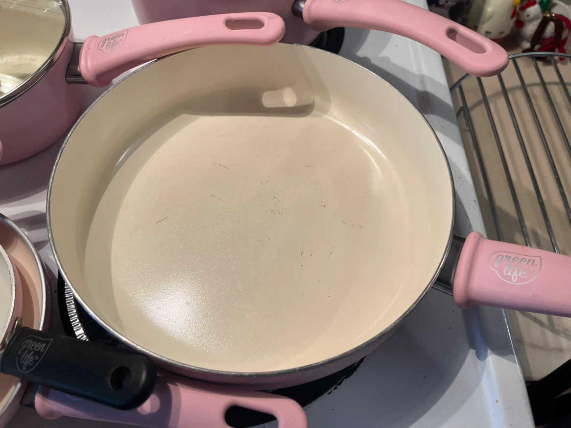 GreenLife Cookware Set, Pink - photo 4