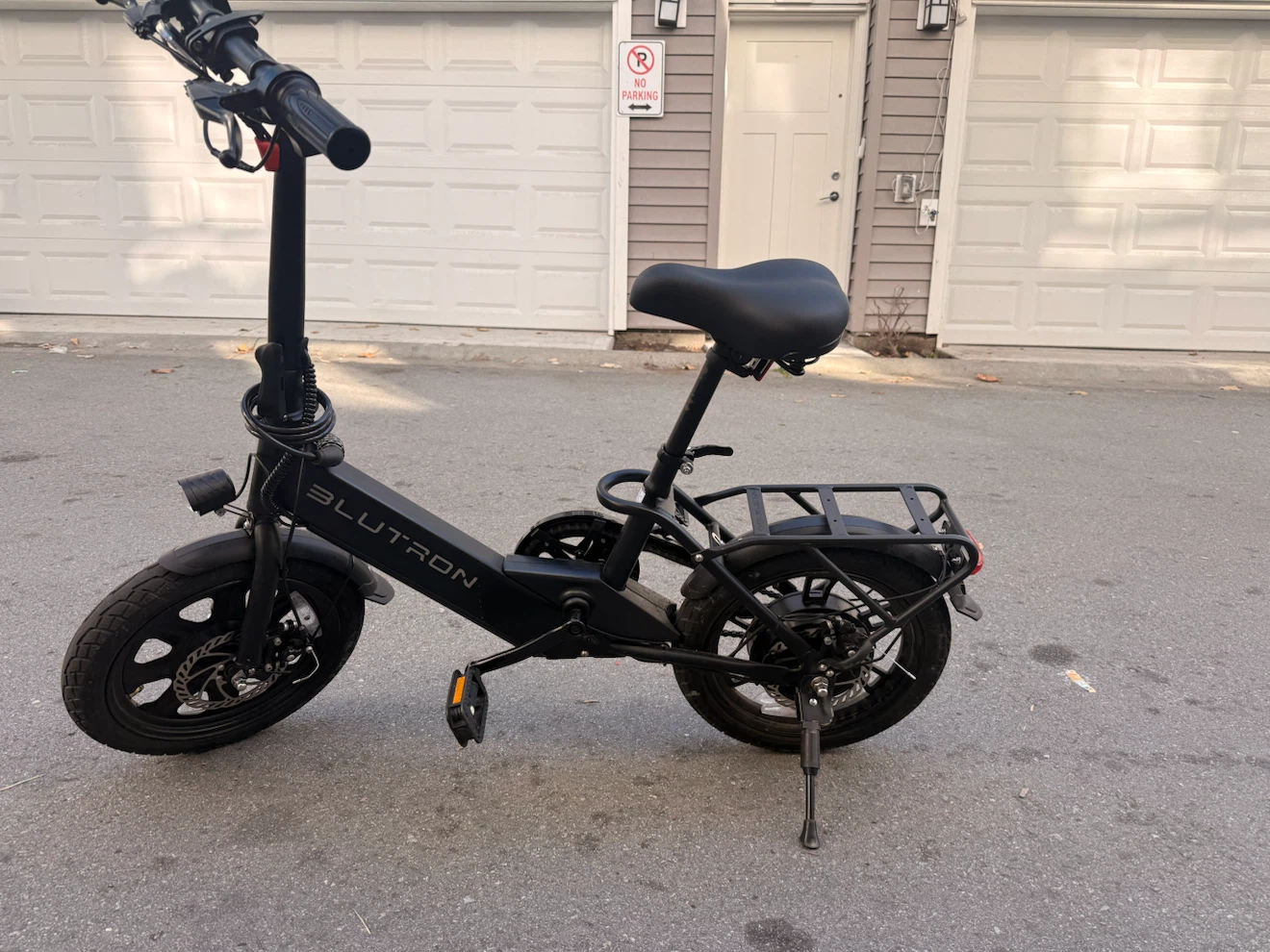 Blutron Folding Electric Bike