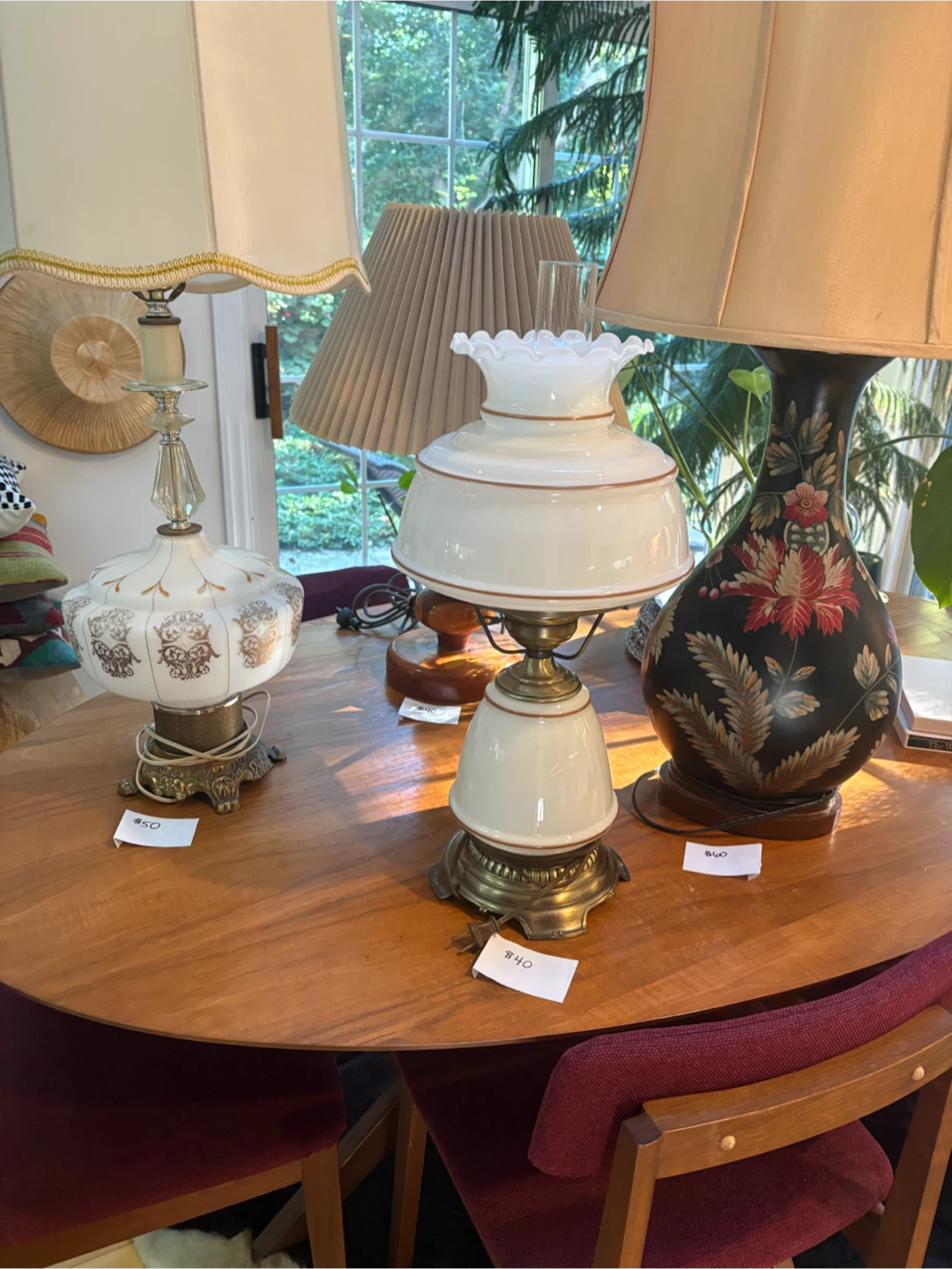 Vintage MCM Table Lamps $25- $65