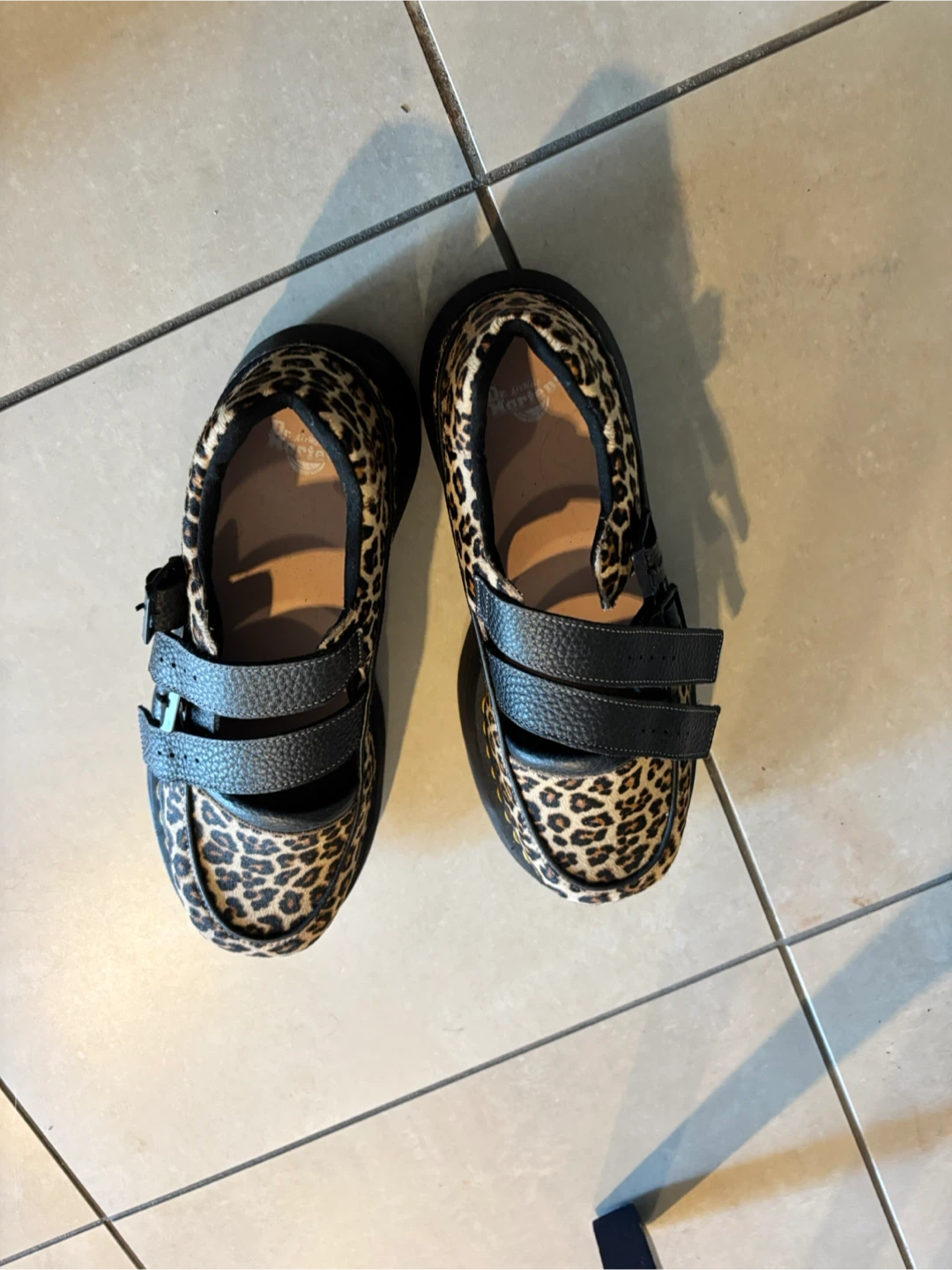 Dr. Martens Buzz Leopard Mary Jane Shoes - photo 2