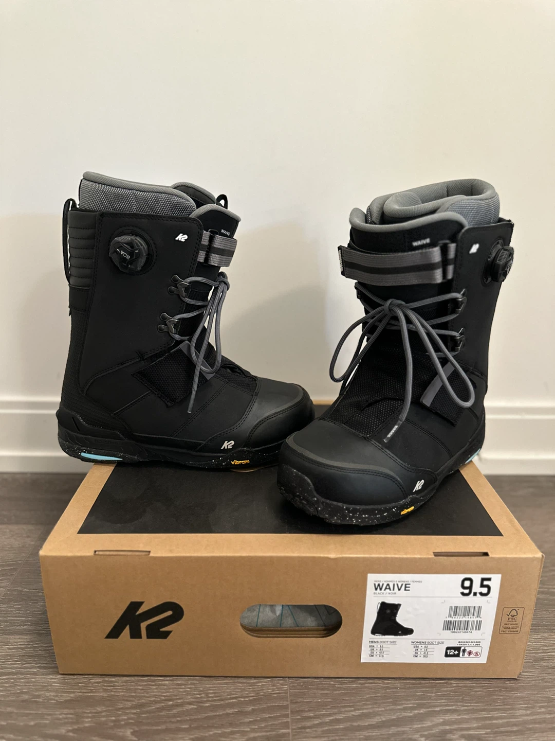 K2 Waive Snowboard Boots Size 9.5 - photo 2