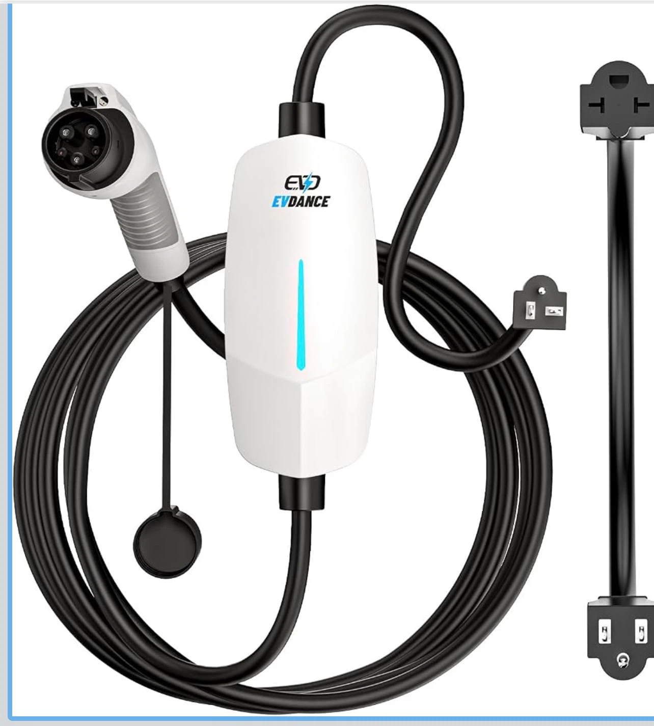 EVDANCE EV Charger Level 1 Charger with 25FT Charging Cable,