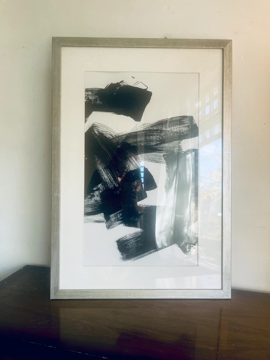 Abstract Black and White Wall Art