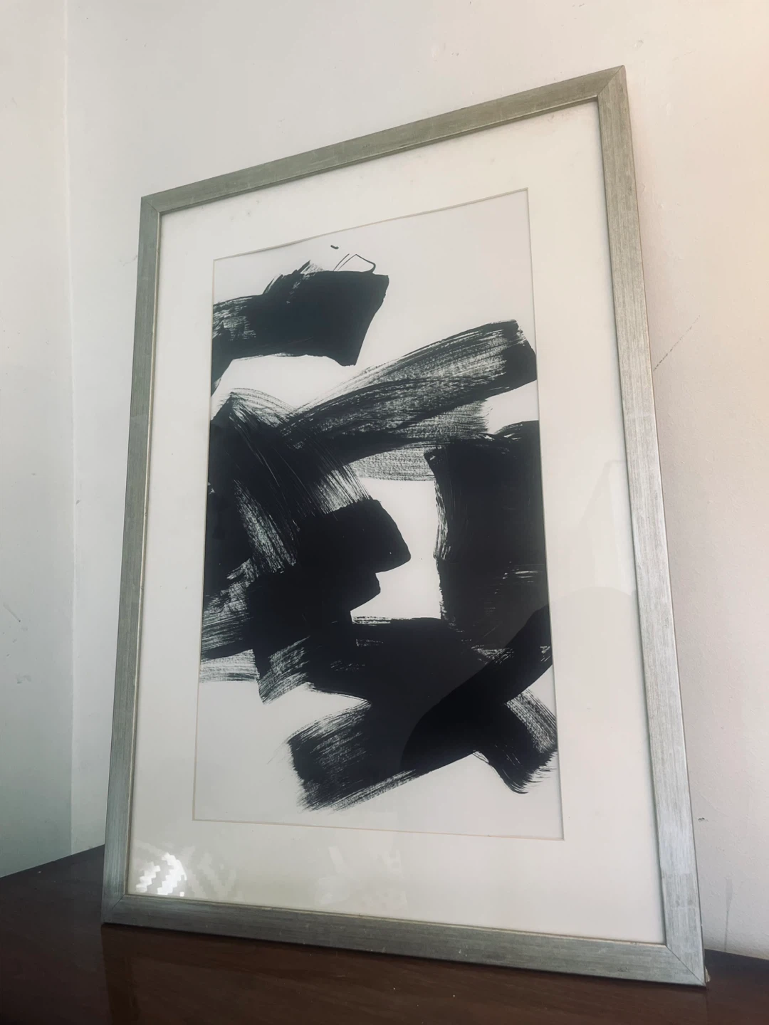 Abstract Black and White Wall Art - photo 2