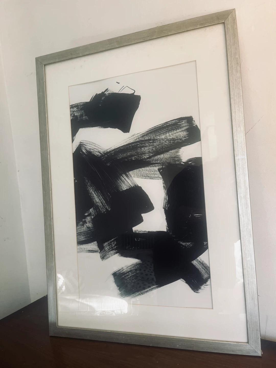Abstract Black and White Wall Art - photo 4
