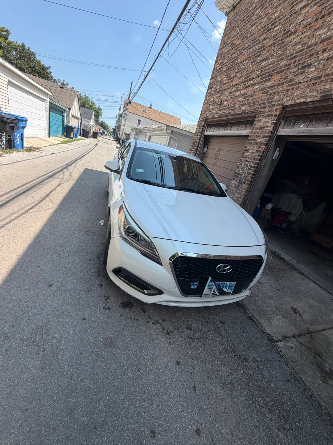 White Hyundai Sonata Hybrid SE - photo 2