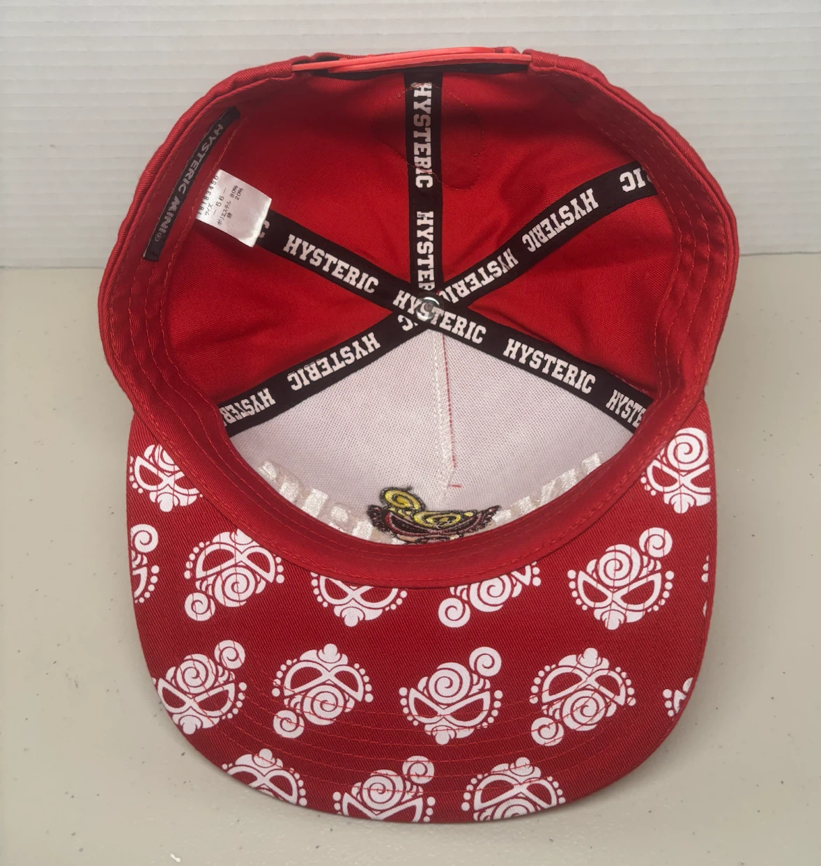 Hysteric Mini Snapback Cap Red - photo 3
