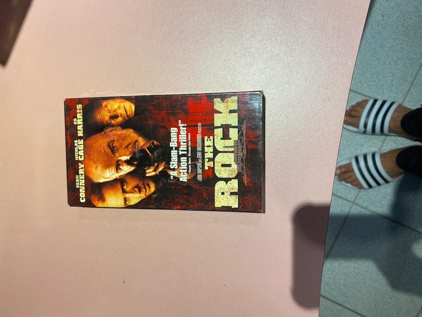 The Rock VHS Movie