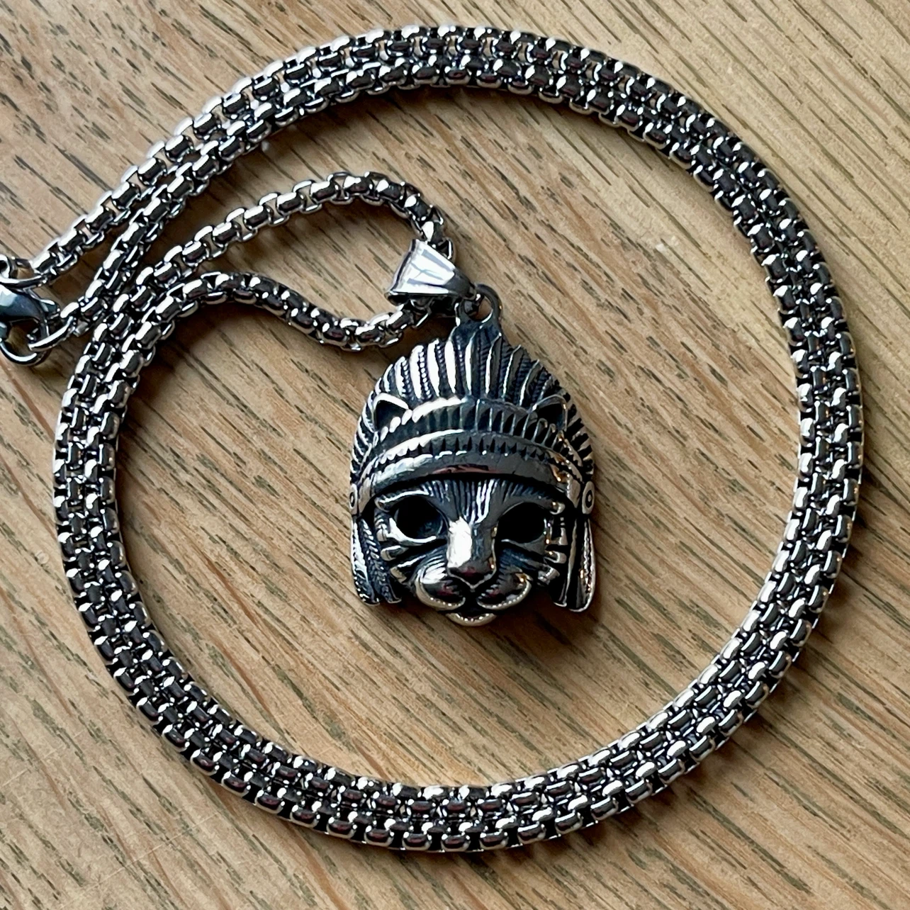 Cat Chief stainless steel necklace - photo 3