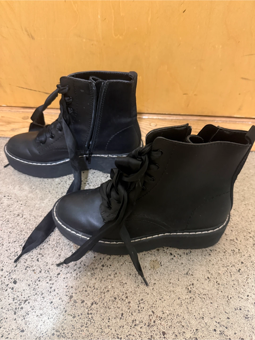 Design Lab Cora Black Boots size 7
