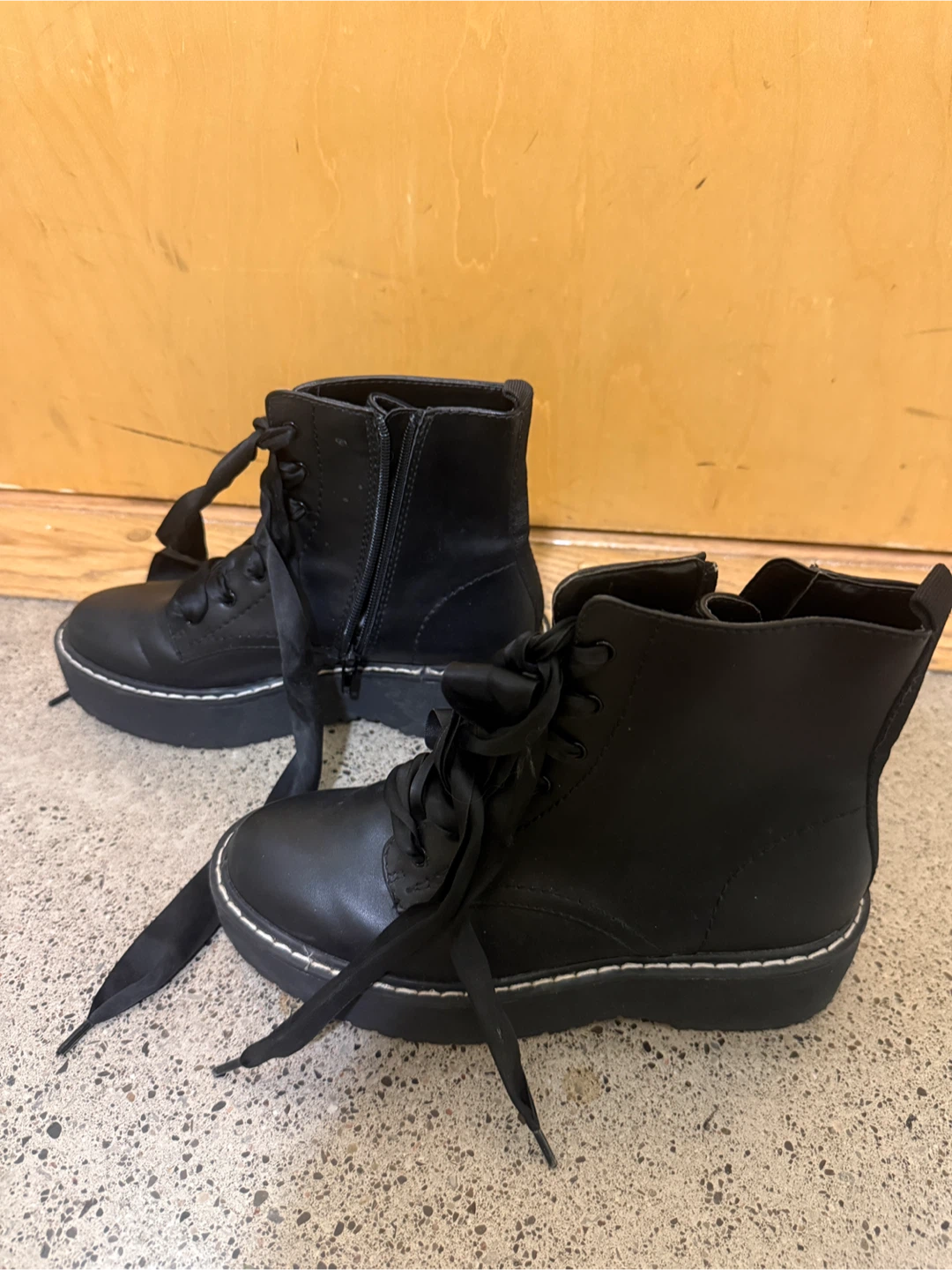 Design Lab Cora Black Boots size 7 - photo 2