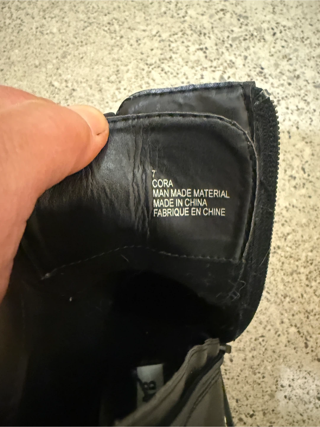 Design Lab Cora Black Boots size 7 - photo 4