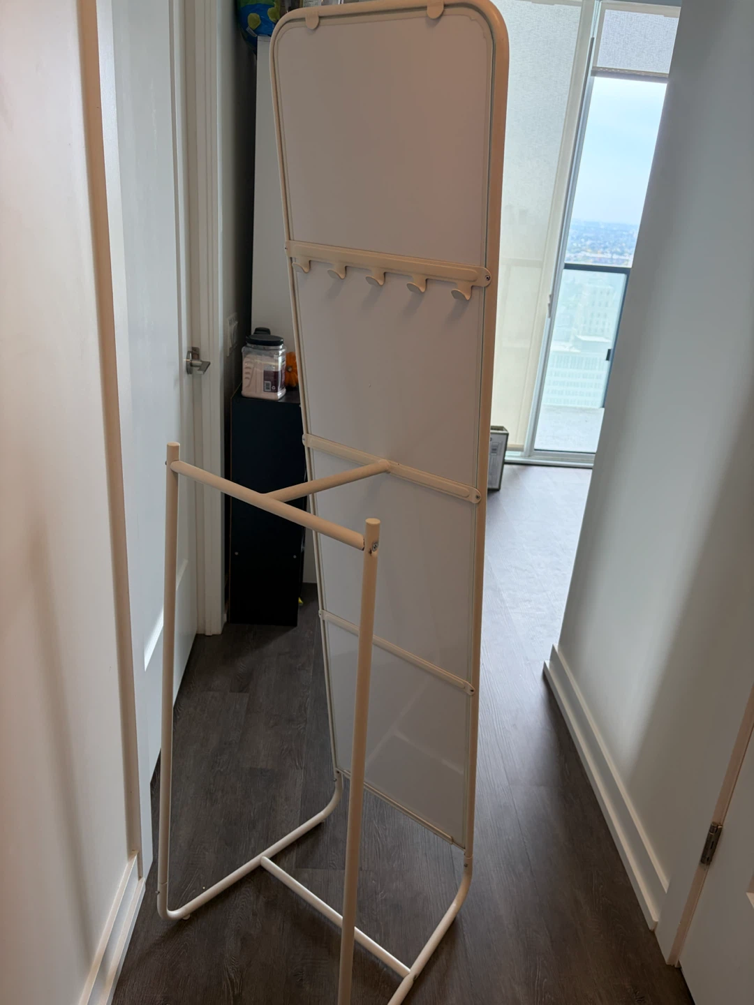 Standing mirror, white - photo 2