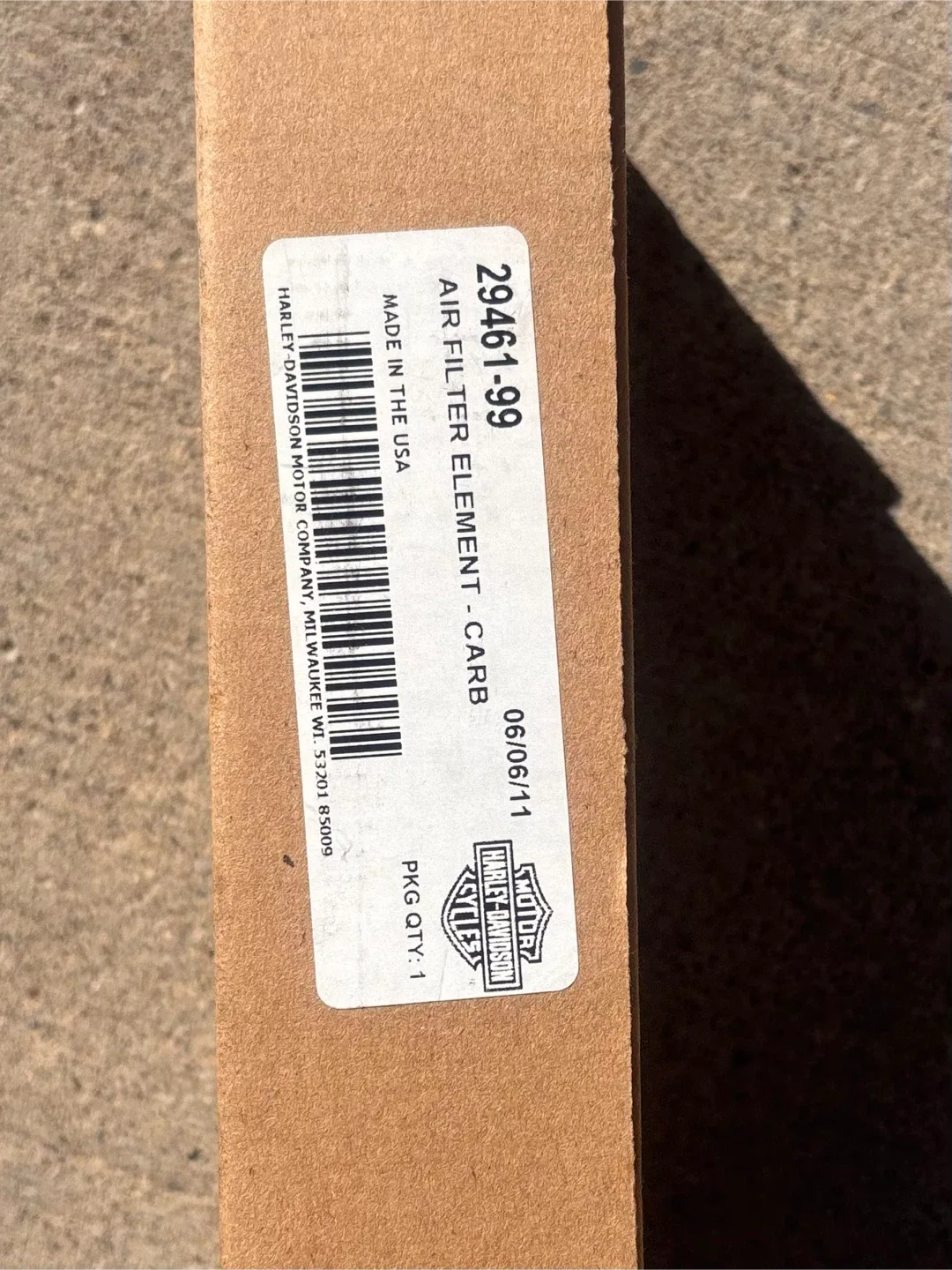 Harley-Davidson Air Filter Element 29461-99 - photo 3