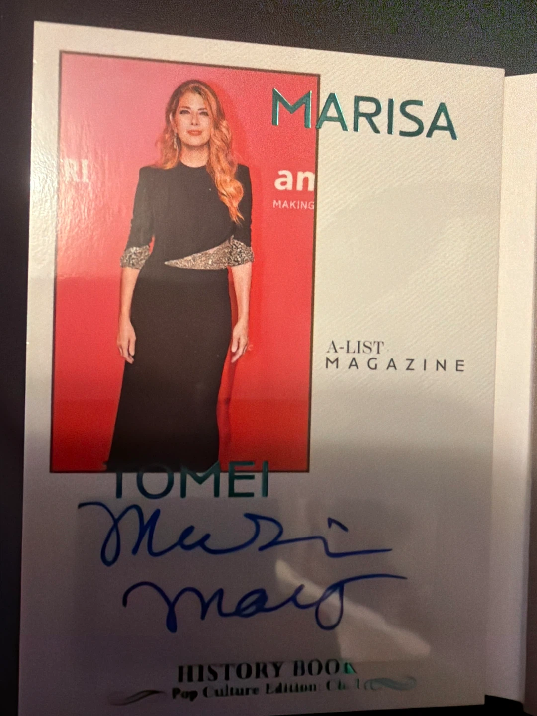 Leaf A-List Magazine Vol. 1 Issue 1 Trading Card