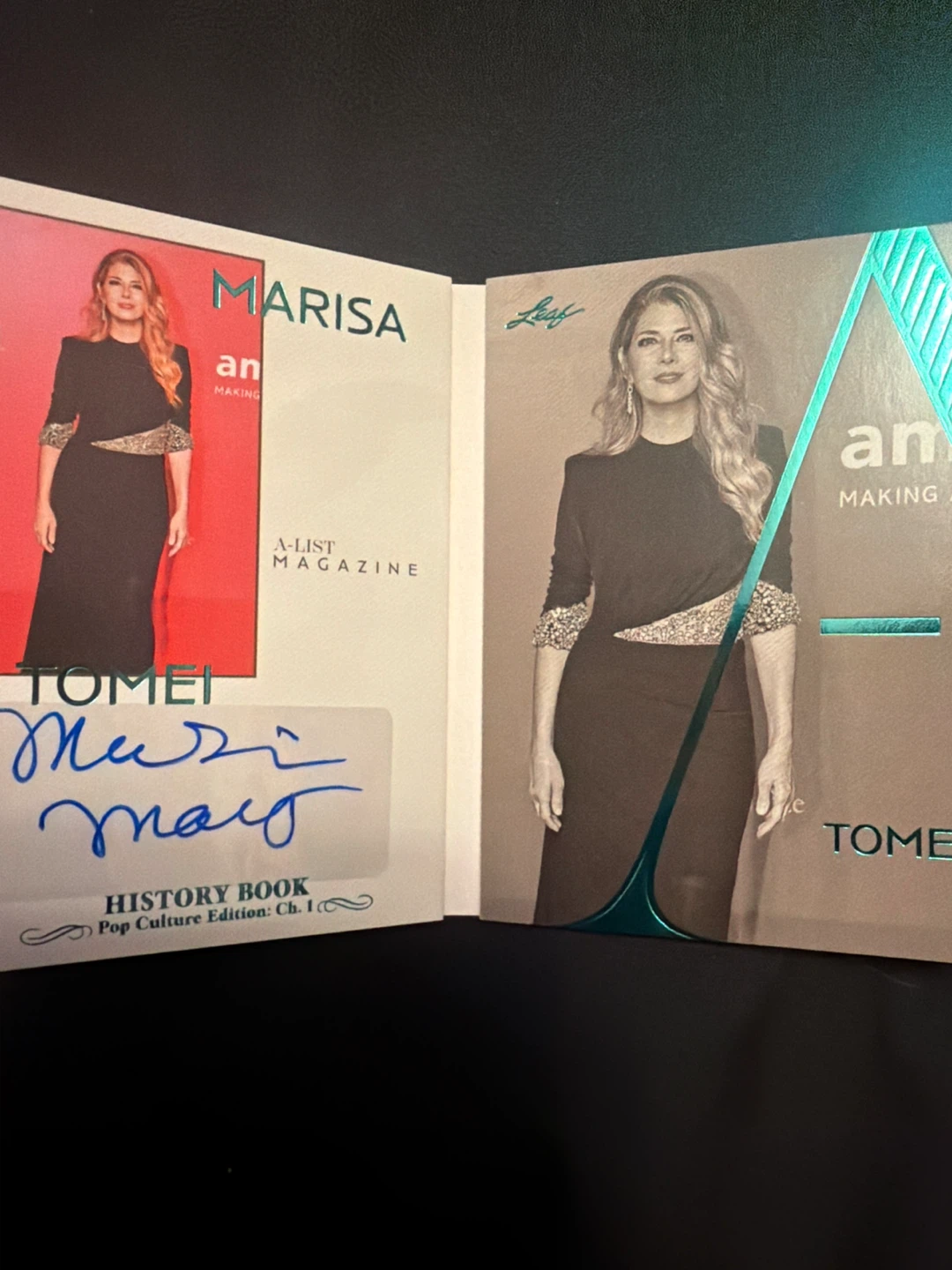 Leaf A-List Magazine Vol. 1 Issue 1 Trading Card - photo 2