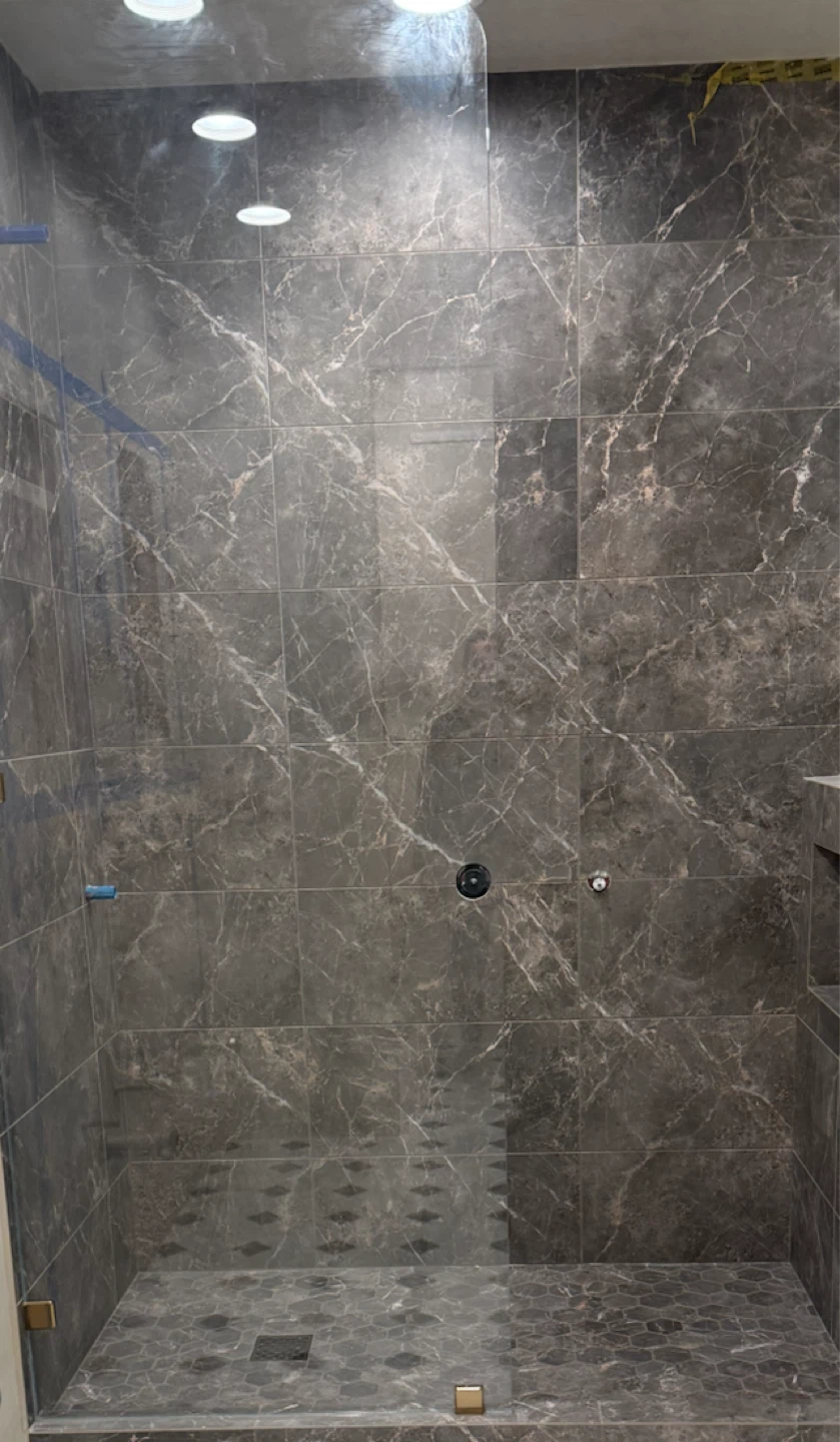 Marble-Look porcelain field tiles (12”x24”) - photo 4