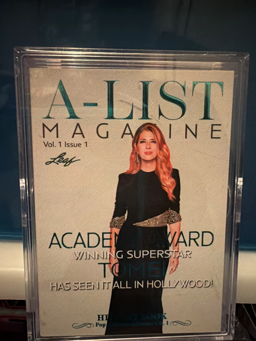 Leaf A-List Magazine Vol. 1 Issue 1 Trading Card - photo 4