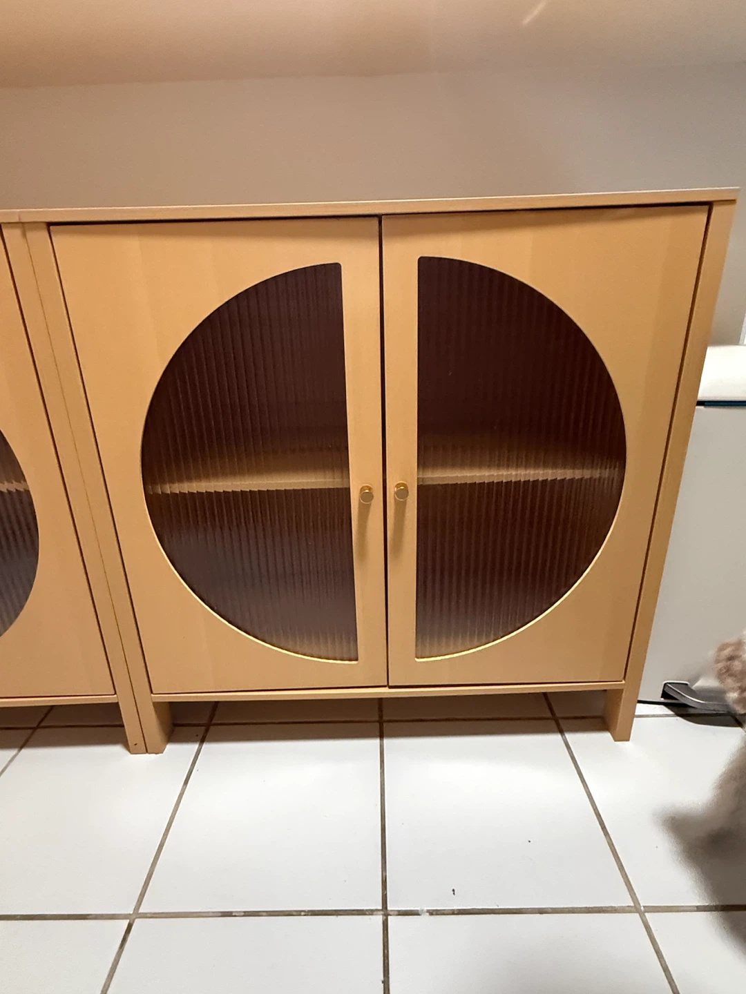 Cabinet with Fluted Glass - photo 2